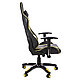 Кресло игровое Calviano "MUSTANG", экокожа, желтый, черный, фото 2