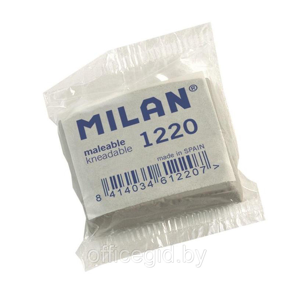 Ластик-клячка Milan "1220", 1 шт, серый - фото 1 - id-p188889587
