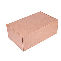 Коробка подарочная "34931", 40x25x15 см, коричневый