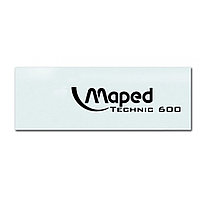 Ластик Maped "Technic 600", 1 шт, белый