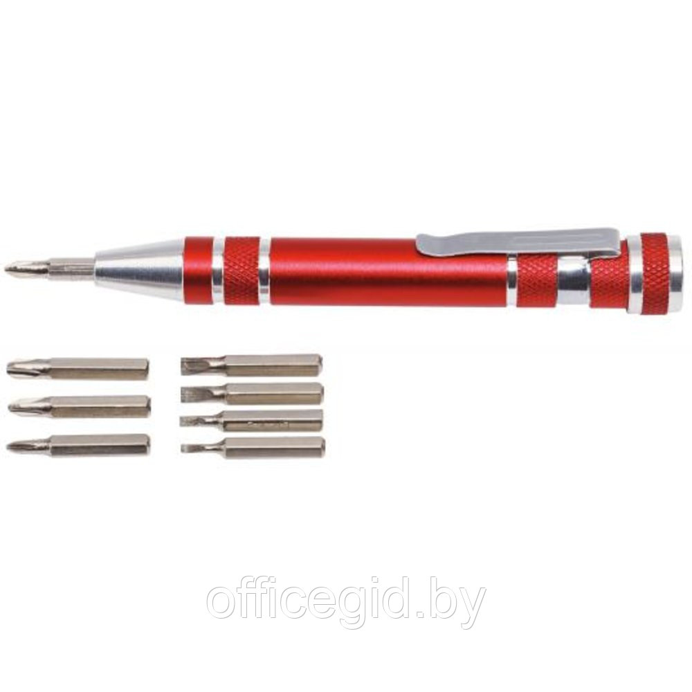 Набор инструментов "Micro", красный