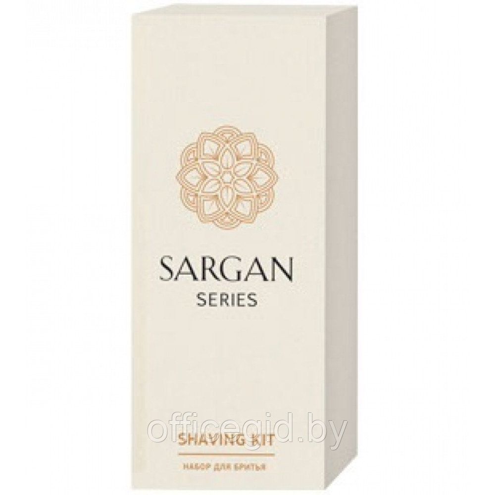 Набор бритвенный Sargan (бритва + крем для бритья 10г), картонная коробка - фото 1 - id-p188894201
