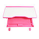 Комплект растущей мебели "CUBBY Botero Pink": парта + стул, розовый, фото 2
