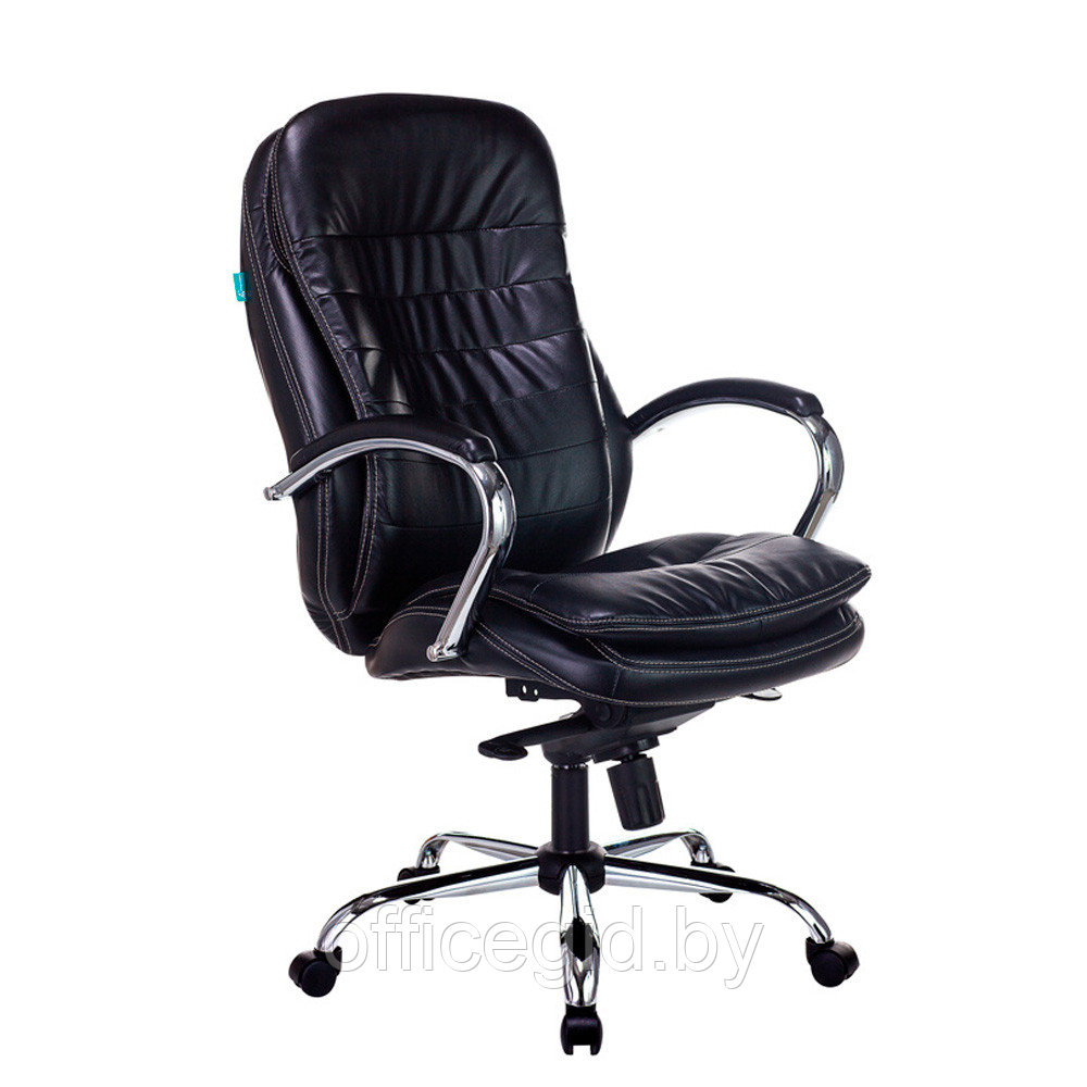 Кресло для руководителя Бюрократ T-9950, кожзам, металл, черный - фото 1 - id-p188893298
