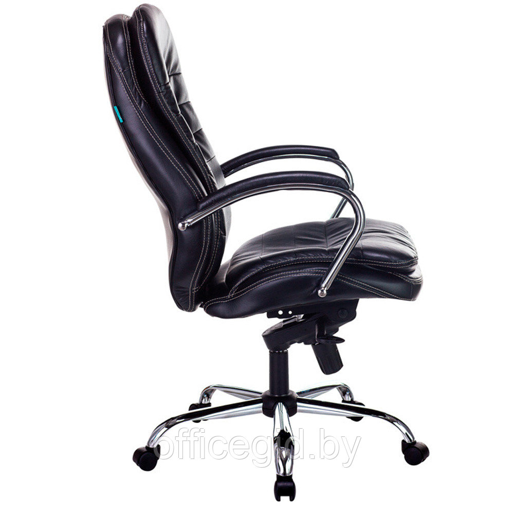 Кресло для руководителя Бюрократ T-9950, кожзам, металл, черный - фото 3 - id-p188893298