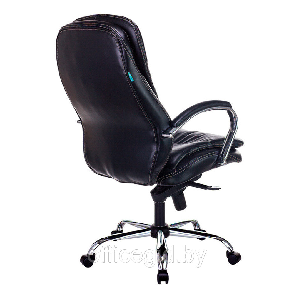 Кресло для руководителя Бюрократ T-9950, кожзам, металл, черный - фото 4 - id-p188893298