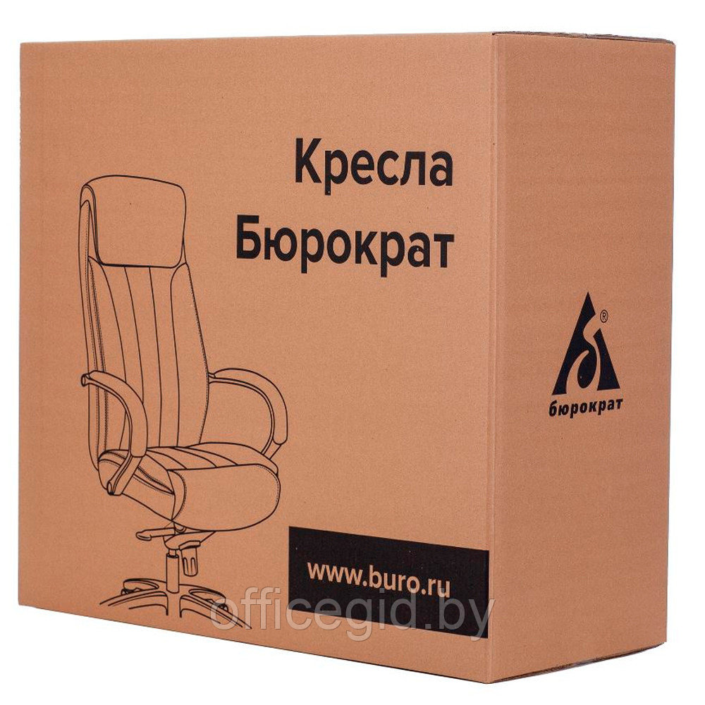 Кресло для руководителя Бюрократ T-898SL черный Leather Venge Black, эко.кожа, металл - фото 7 - id-p188893303