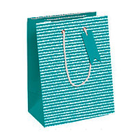 Пакет бумажный подарочный "Rosalie", 21.5x10.2x25.3 см, разноцветный