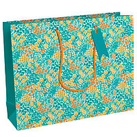 Пакет бумажный подарочный "Rosalie", 37.3x11.8x27.5 см, разноцветный