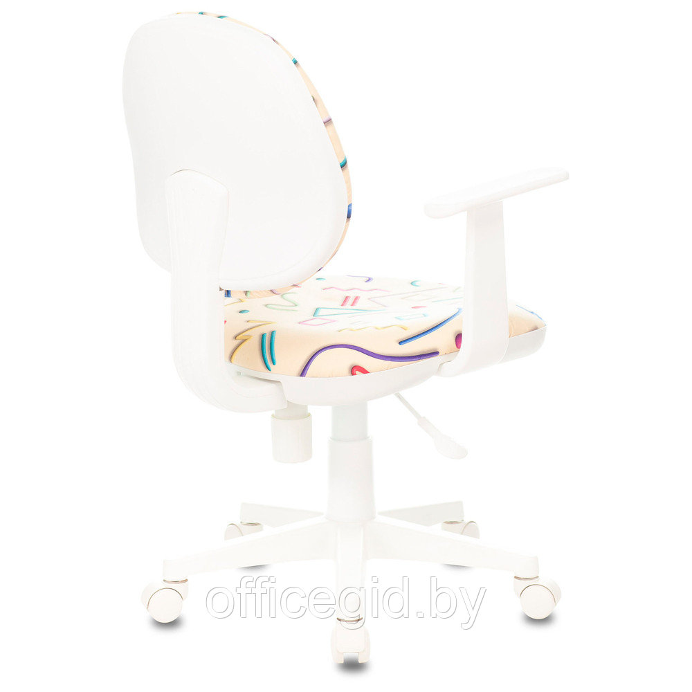 Кресло детское Бюрократ CH-W356AXSN, ткань, пластик, песочный - фото 4 - id-p188892408