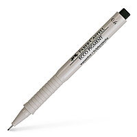Ручка-лайнер "Ecco Pigment", 0.6 мм, черный
