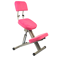 Коленный стул "ProStool Comfort Lift", розовый