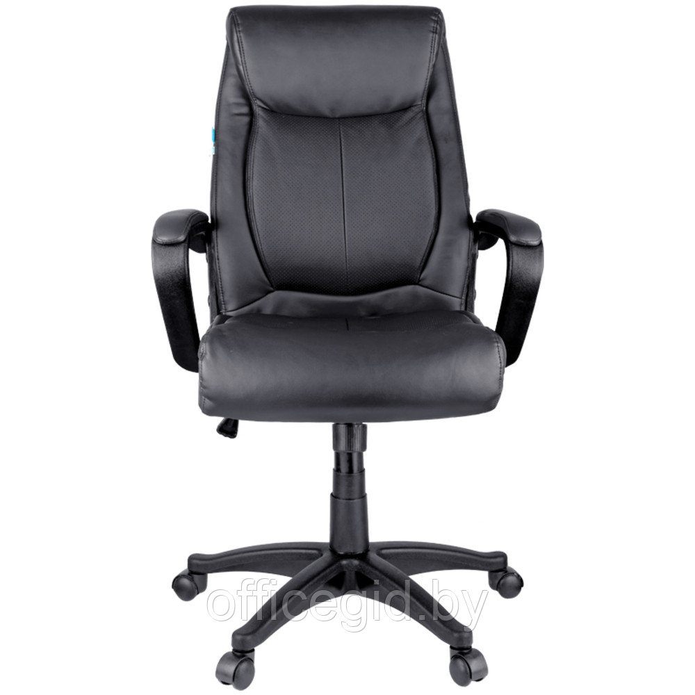 Кресло для руководителя Helmi "HL-E02 Income", экокожа, пластик, черный - фото 2 - id-p188893322