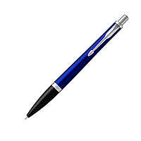 Ручка шариковая автоматическая "Parker Urban Nightsky Blue CT", 0.7 мм, синий, серебристый, стерж. синий