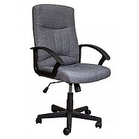Кресло для руководителя "POLO", ткань, пластик, серый
