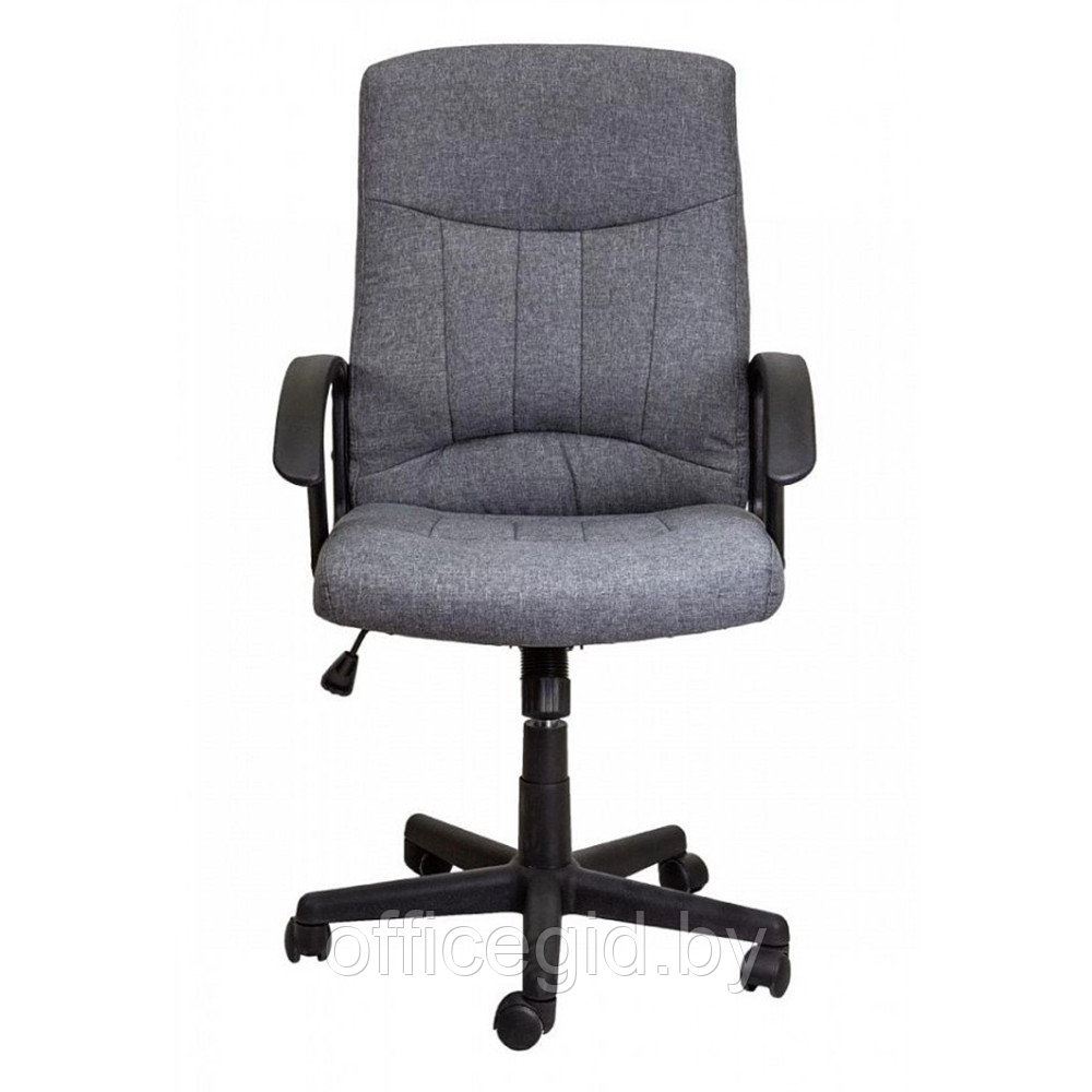 Кресло для руководителя "POLO", ткань, пластик, серый - фото 2 - id-p188893328