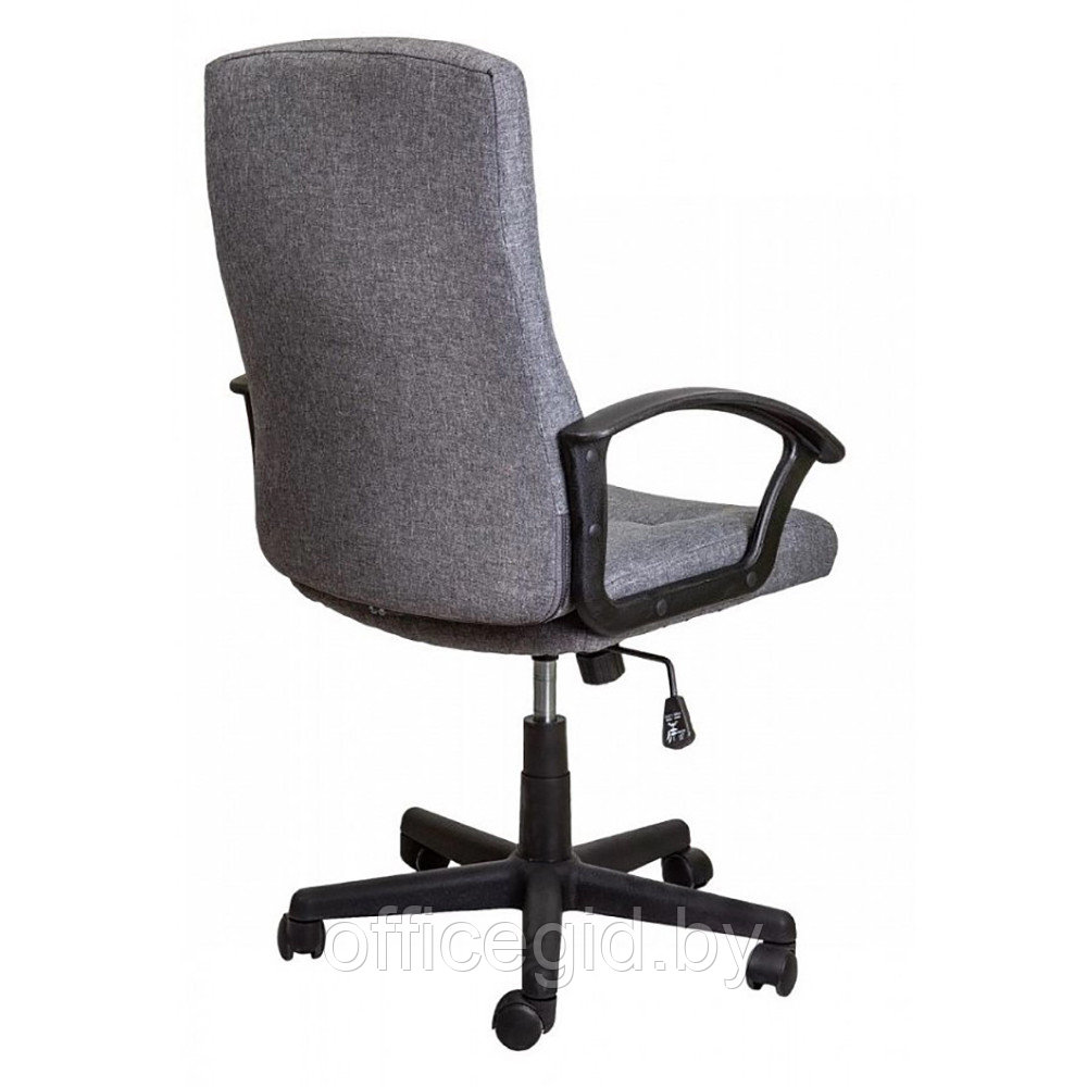 Кресло для руководителя "POLO", ткань, пластик, серый - фото 4 - id-p188893328