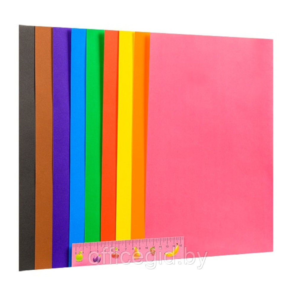 Бумага цветная "Каляка-Маляка", 10 листов - фото 2 - id-p188885978