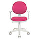Кресло для детей "Бюрократ CH-W356AXSN", ткань, пластик, розовый, фото 2