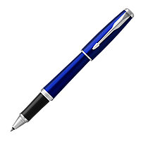 Ручка-роллер "Parker Urban Nightsky Blue CT" 0,5 мм, синий, серебристый, стерж. черный