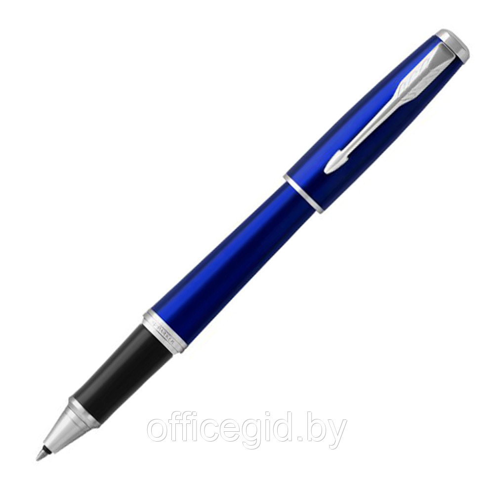 Ручка-роллер "Parker Urban Nightsky Blue CT" 0,5 мм, синий, серебристый, стерж. черный - фото 1 - id-p188888792