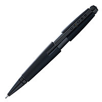 Ручка-роллер "Cross Edge Matte Black Lacquer", 0.7 мм, матовый черный, стерж. черный