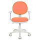 Кресло "Бюрократ CH-W356AXSN", ткань, пластик, оранжевый, фото 2