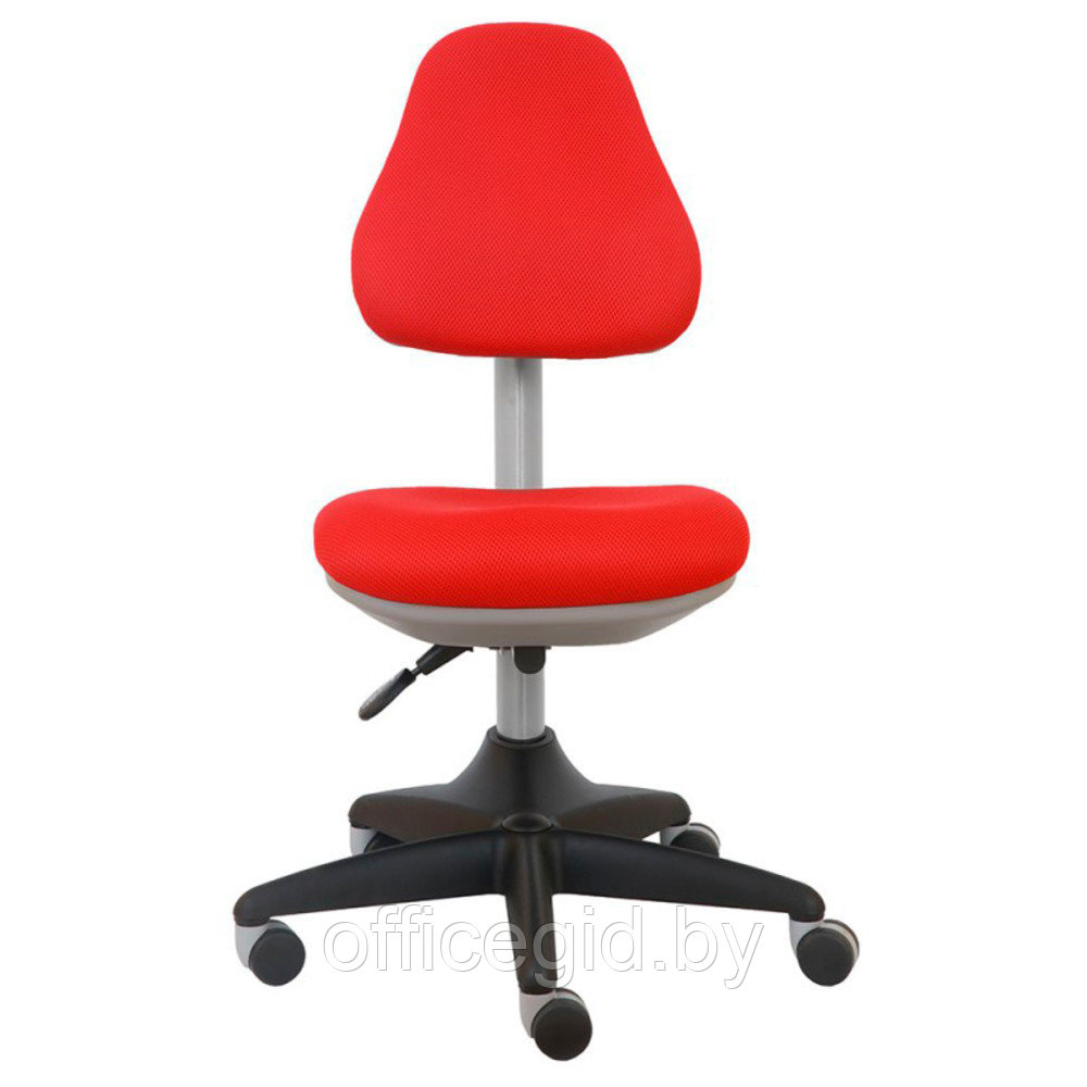 Кресло для детей "Бюрократ KD-2", ткань, пластик, красный - фото 4 - id-p188892458