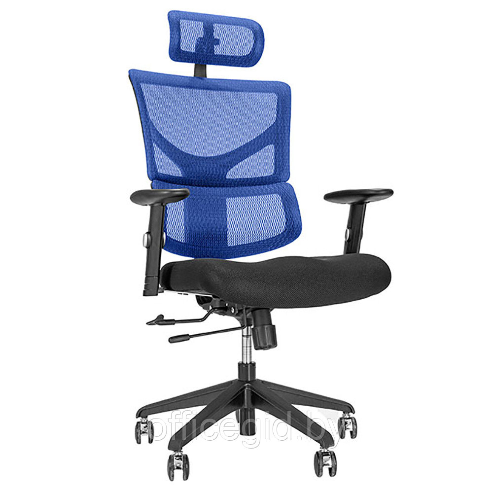 Кресло для руководителя "Ergostyle Sail-E", синий - фото 1 - id-p188893352