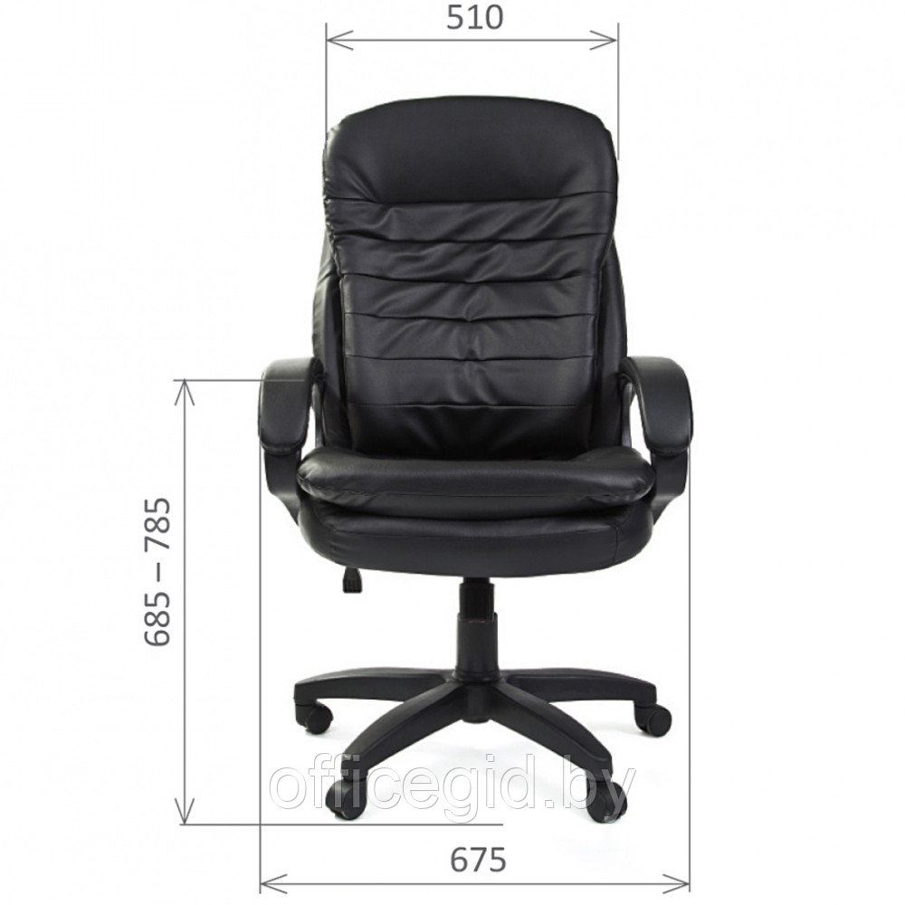 Кресло для руководителя "Chairman 795 LT", экокожа, пластик, бежевый - фото 2 - id-p188893355
