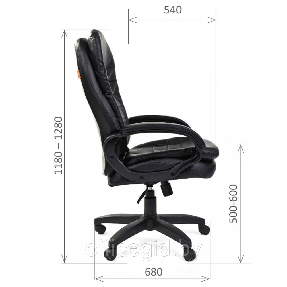 Кресло для руководителя "Chairman 795 LT", экокожа, пластик, бежевый - фото 3 - id-p188893355