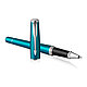 Ручка-роллер "Parker Urban Vibrant Blue CT", 0.5 мм, изумрудный, серебристый, стерж. черный, фото 3