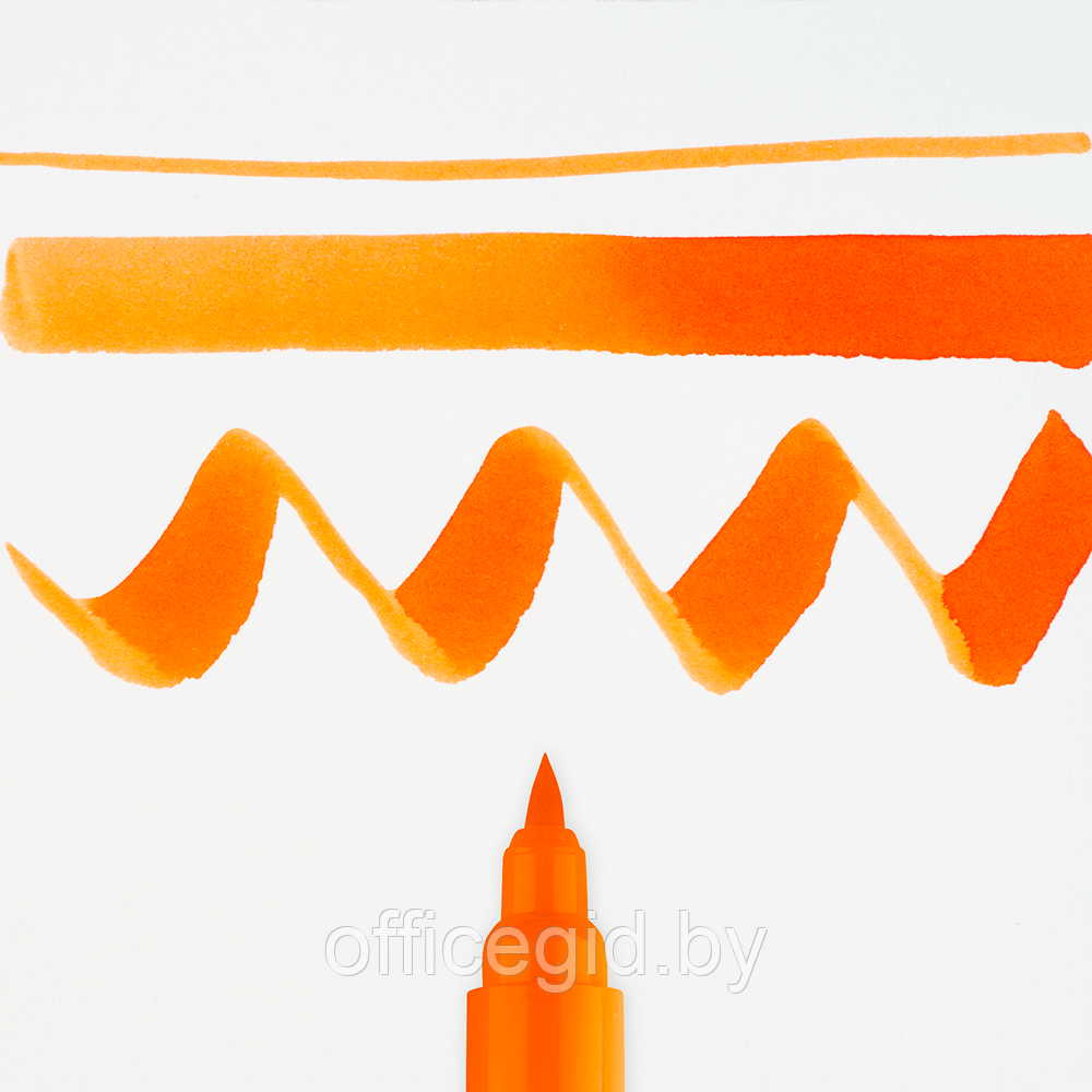 Маркер акварельный "Ecoline", 237 оранжевый темный - фото 2 - id-p188885194