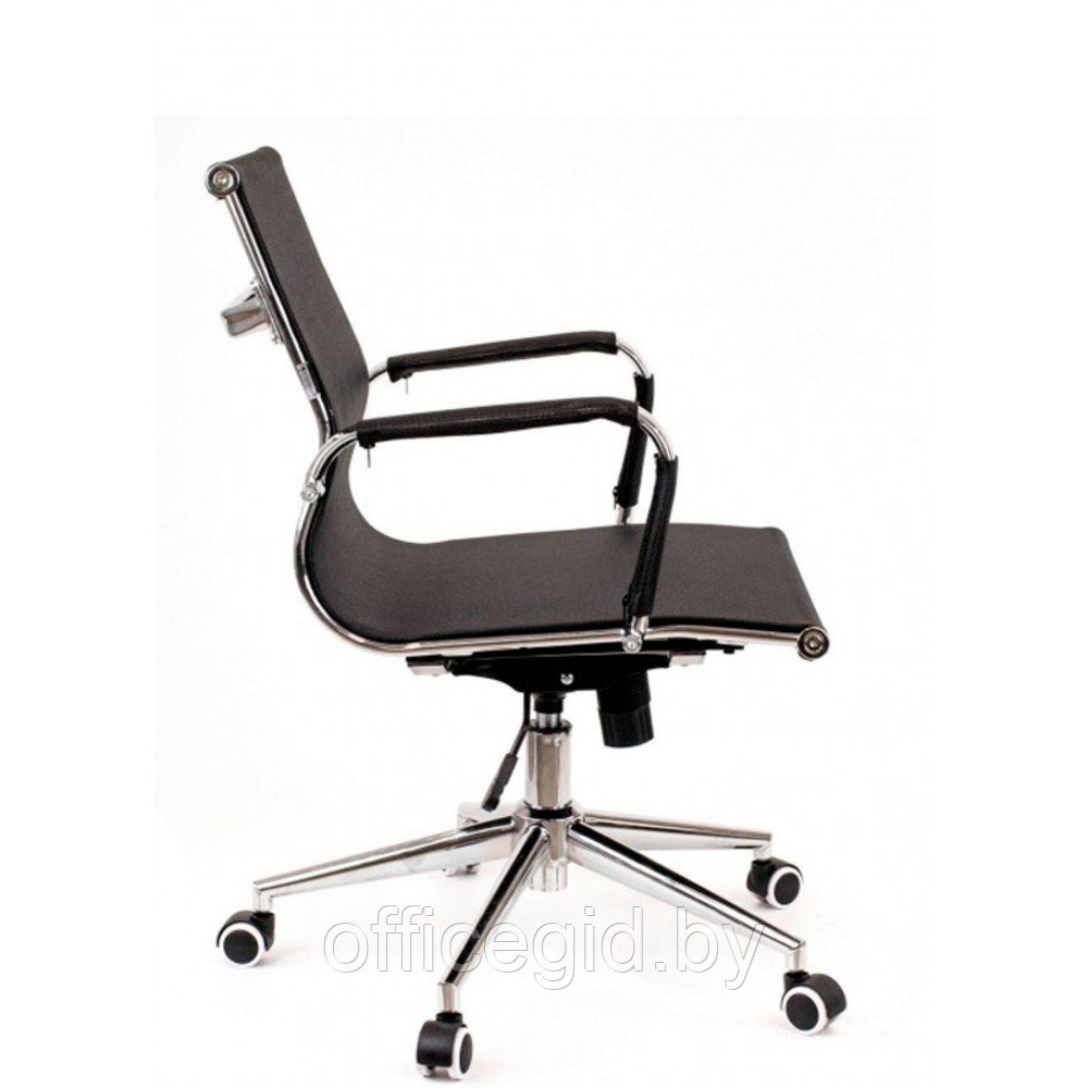 Кресло для руководителя EVERPROF "Opera LB", сетка, металл, черный - фото 3 - id-p188893371