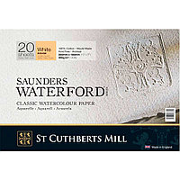 Блок бумаги для акварели "Saunders Waterfordl", 41x31 см, 300 г/м2, 20 листов