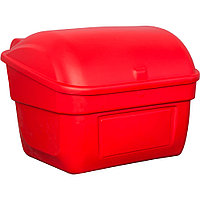 Ящик для песка с крышкой, 220 л, красный