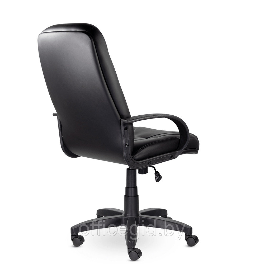 Кресло для руководителя UTFC Комо В пластик, кожзам Z-11, черный - фото 3 - id-p188893398