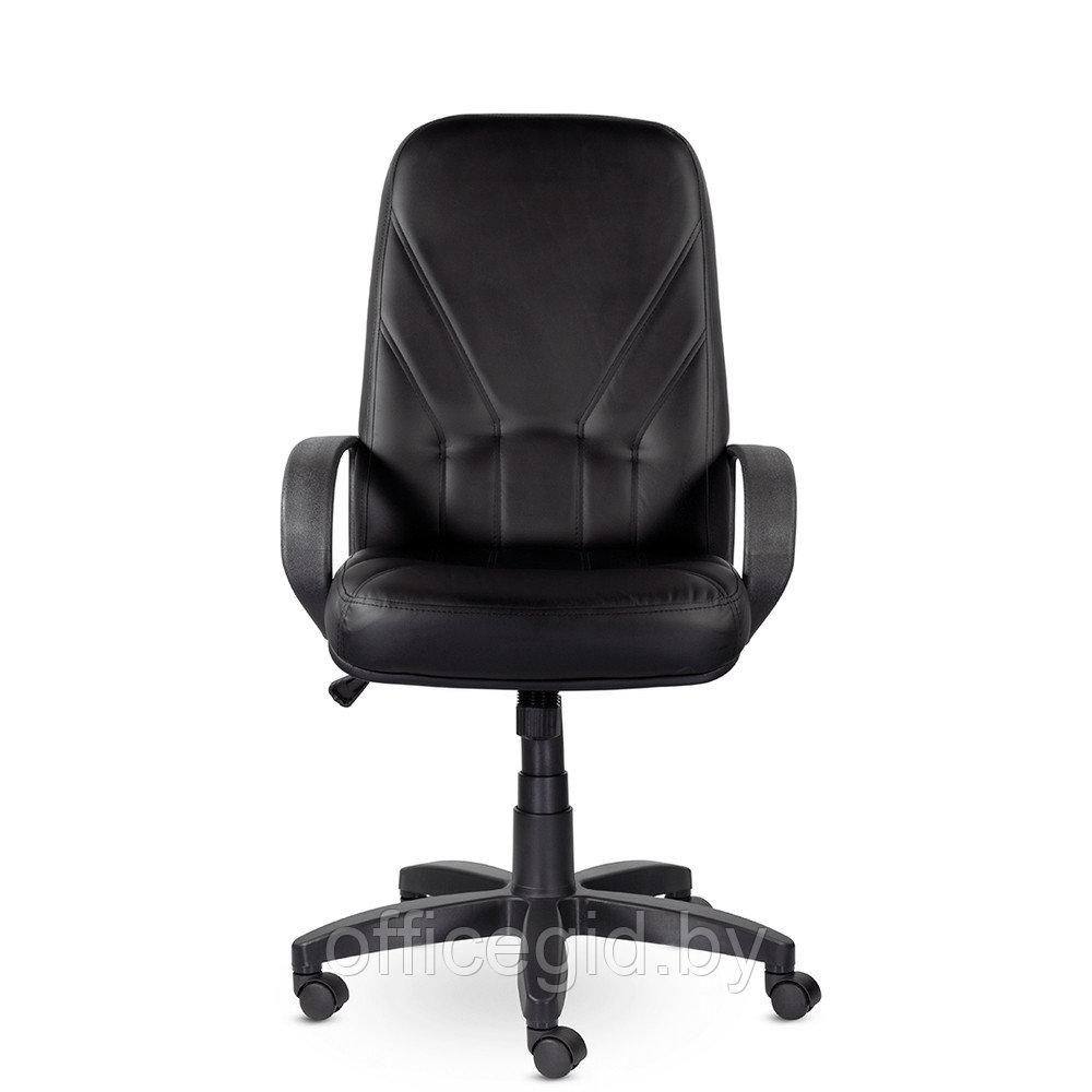 Кресло для руководителя UTFC Комо В пластик, кожзам Z-11, черный - фото 6 - id-p188893398