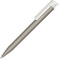 Ручка шариковая автоматическая "Senator Super Hit Bio", 1.0 мм, серый, белый, стерж. синий