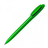 Ручка шариковая автоматическая "Bay С", 1.0 мм, зеленый, стерж. синий