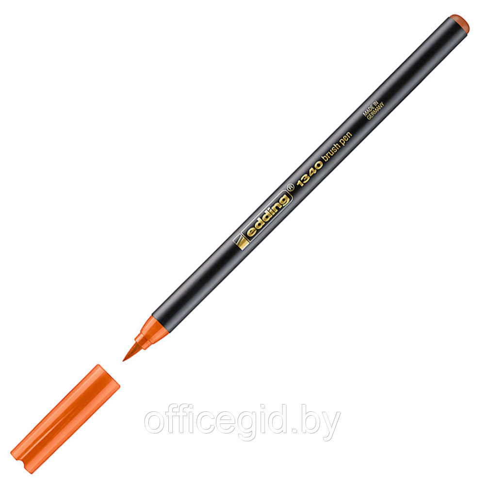 Маркер-кисть "Edding 1340", оранжевый - фото 1 - id-p188885226