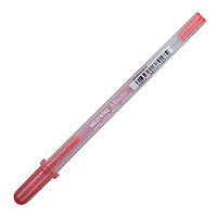 Ручка гелевая "Gelly Roll Metallic", 1.0 мм, прозрачный, стерж. красный