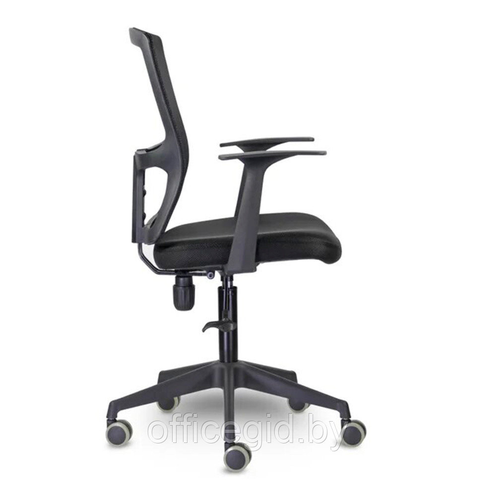 Кресло для персонала UTFC Стэнфорд СН-501 пластик, ткань/сетка, черный - фото 2 - id-p188893414