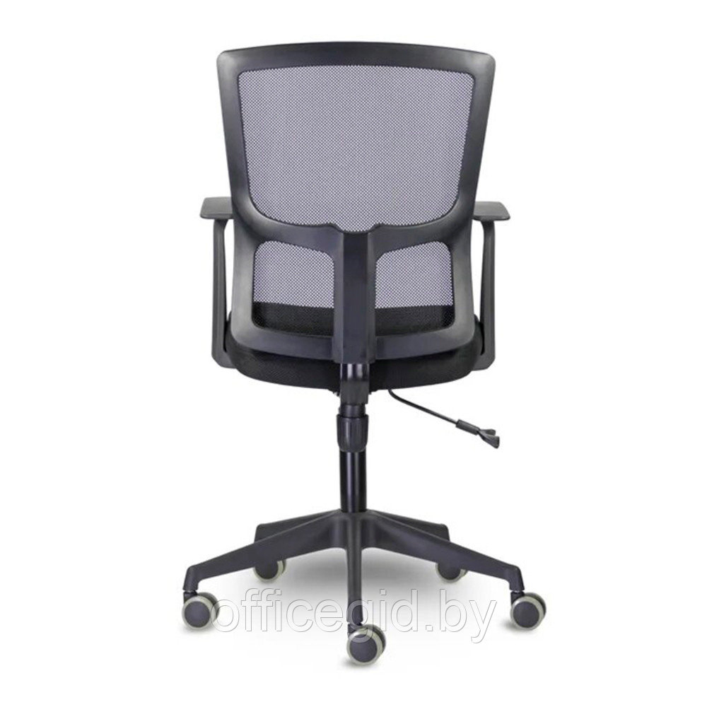 Кресло для персонала UTFC Стэнфорд СН-501 пластик, ткань/сетка, черный - фото 4 - id-p188893414