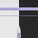 Ручка гелевая "Gelly Roll Metallic", 1.0 мм, прозрачный, стерж. пурпурный, фото 2