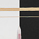 Ручка гелевая "Gelly Roll Metallic", 1.0 мм, прозрачный, стерж. медный, фото 2