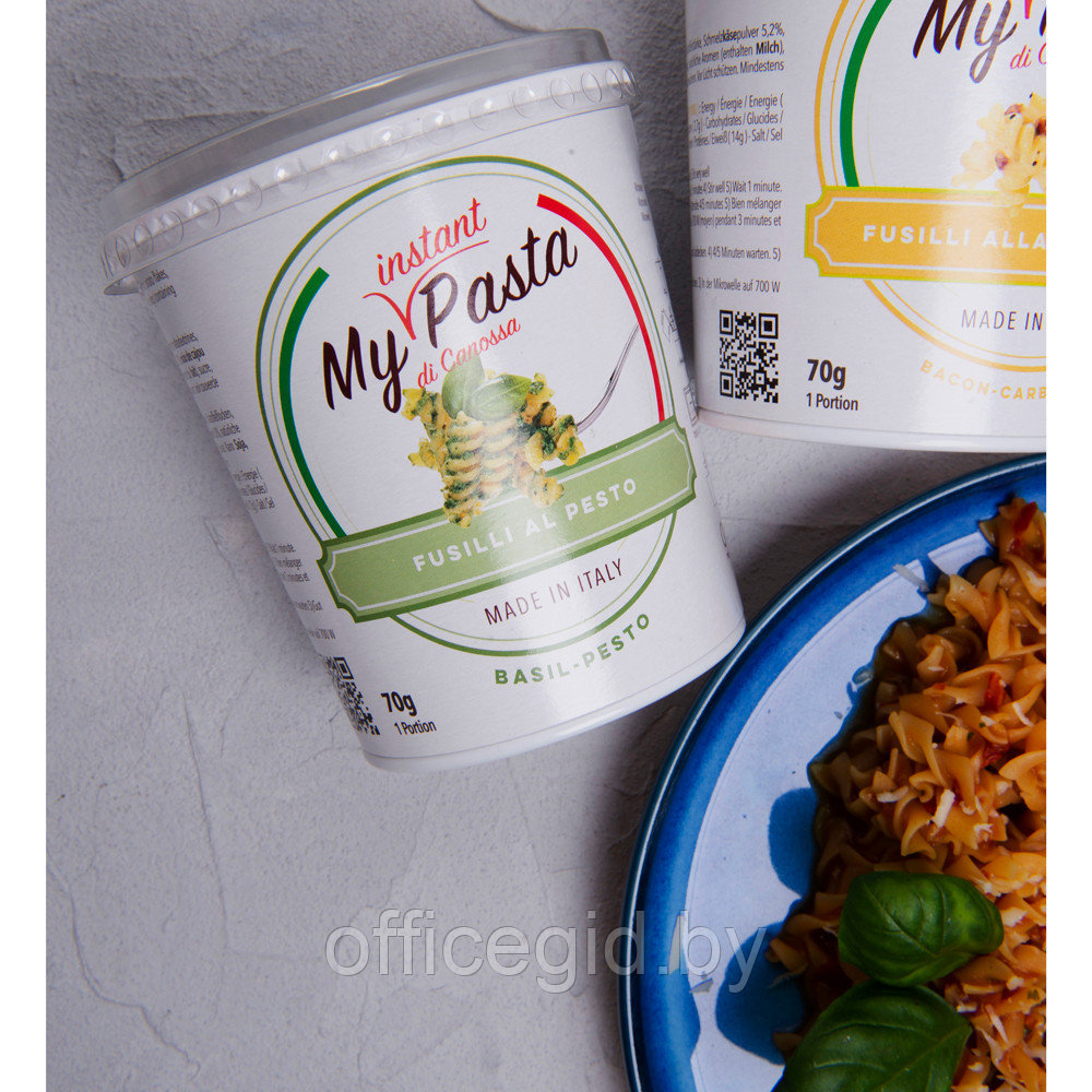 Паста фузилли "My instant pasta" с соусом песто, 70 г - фото 4 - id-p188891605