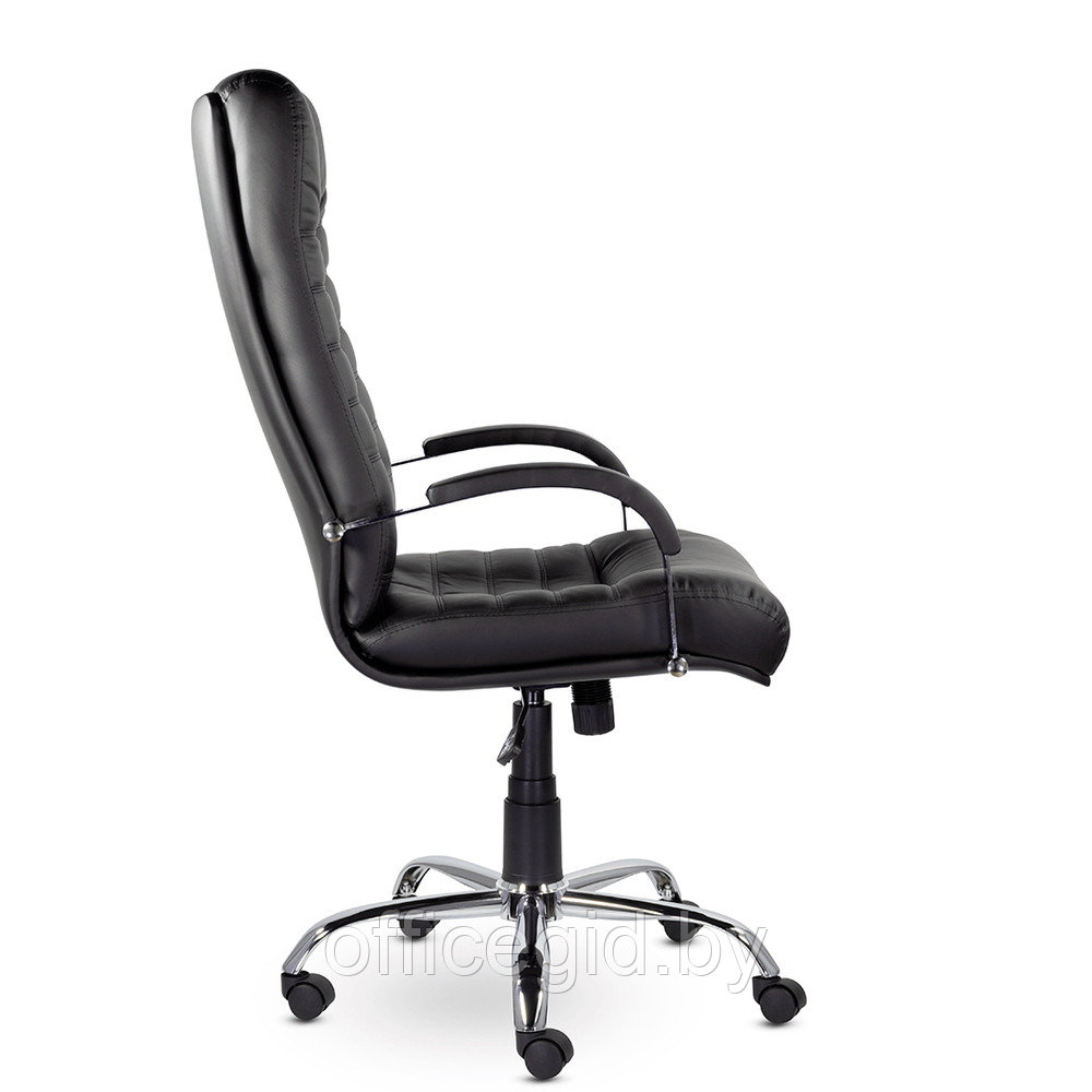 Кресло для руководителя UTFC Орион В хром, экокожа, черный - фото 2 - id-p188893436