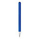 Ручка шариковая автоматическая Xindao "X3.1", 1.0 мм, синий, серебристый, стерж. синий, фото 4