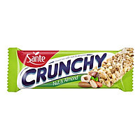 Батончик мюсли "Sante Crunchy" с лесным орехом и миндалем, 40 г